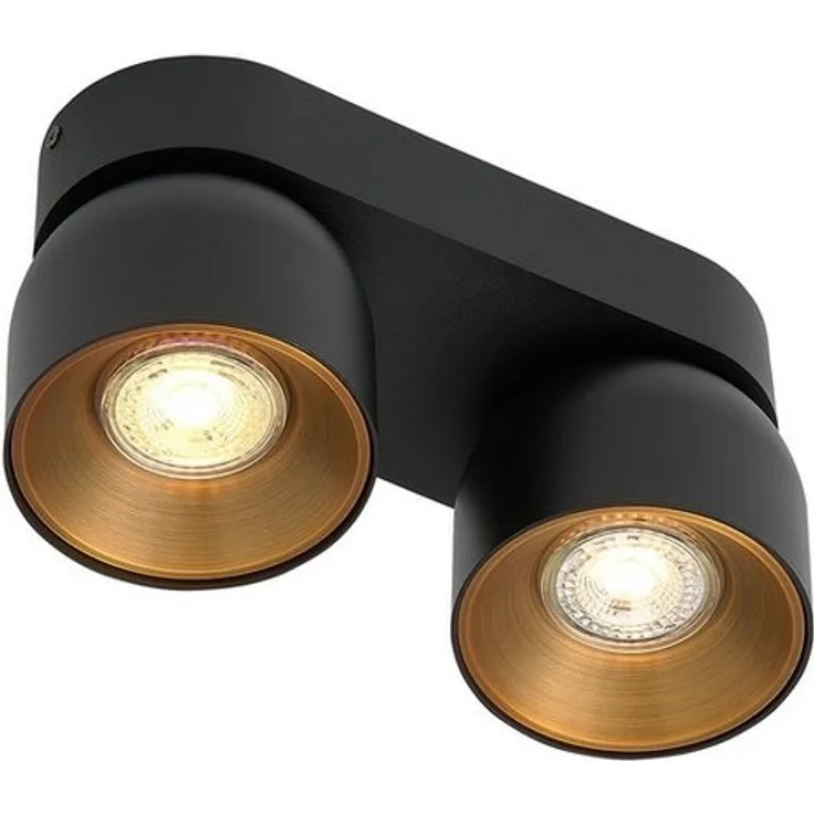Nordlux Deckenleuchte Pitcher 2-Spot Spotlight, ohne Leuchtmittel