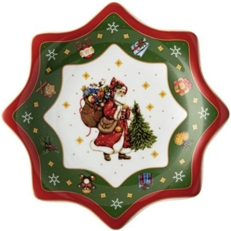 Hutschenreuther Sternschale 20 cm Happy Wintertime – Bild 2