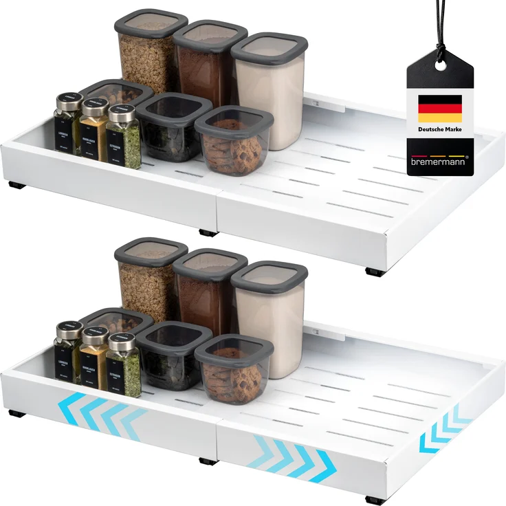 Teleskopschublade 2er, 43-67 cm – Bild 1