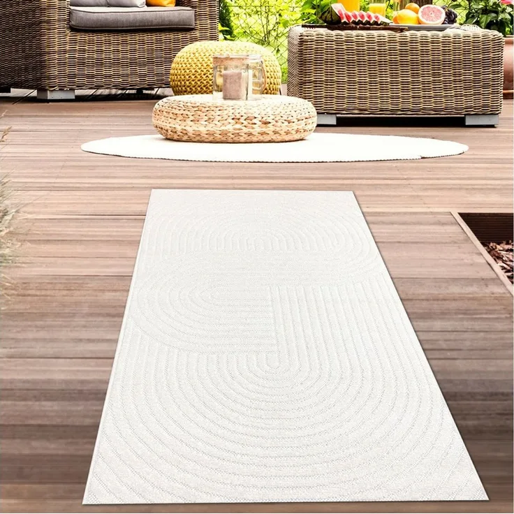 Carpetia Outdoorteppich, rechteckig, Höhe: 5 mm