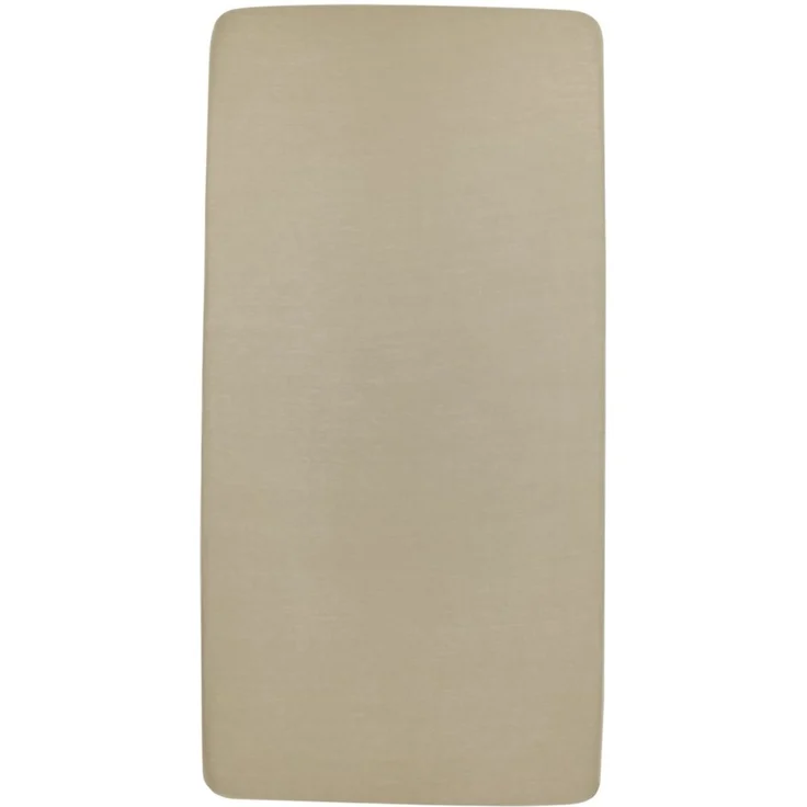 Meyco Baby Spannbettlaken Taupe, Jersey, Gummizug: Rundum, (1 Stück), 40x80/90cm - 1-pack – Bild 2