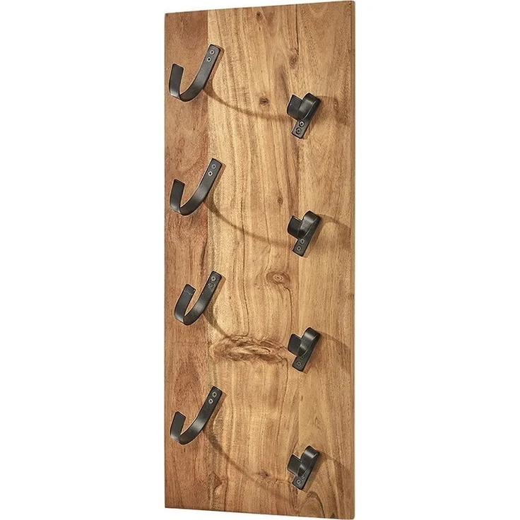 Kobolo Weinregal Wandregal Flaschenhalter - Mangoholz - 4 Flaschen – Bild 2