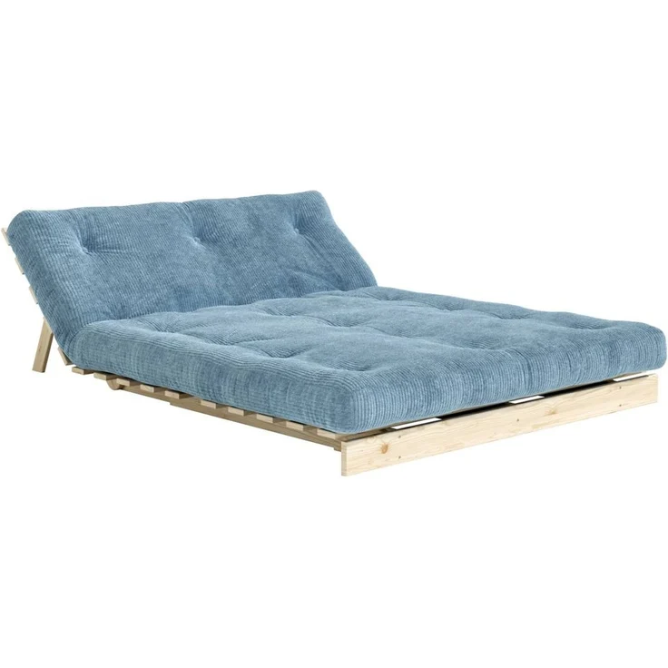 Schlafsofa Klappsofa ROOTS 140 Cord Hazy Blue von KARUP – Bild 2