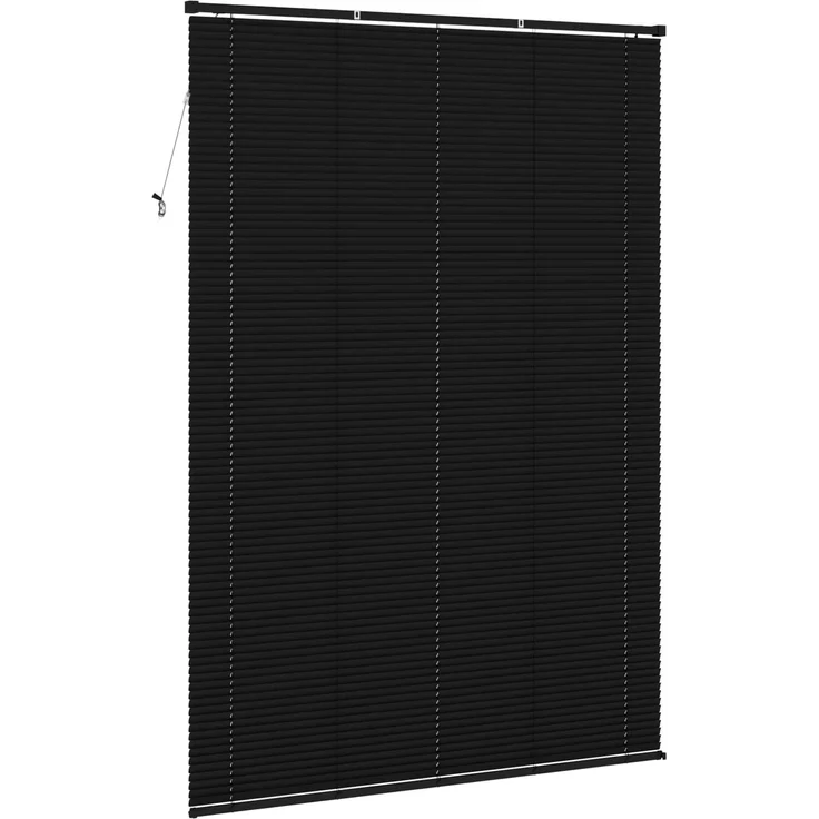 vidaXL Venezianische Jalousie Schwarz 213 x 140 cm 25 mm PVC 42003755 – Bild 6