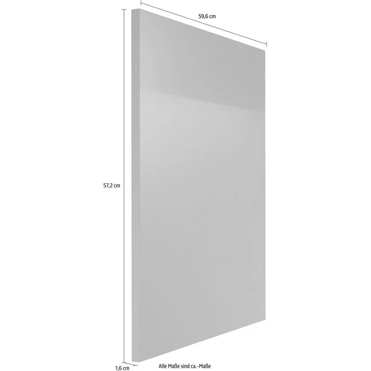 KOCHSTATION Frontblende KS-Cara, Tür für teilintegierbaren Geschirrspüler 60 cm – Bild 2