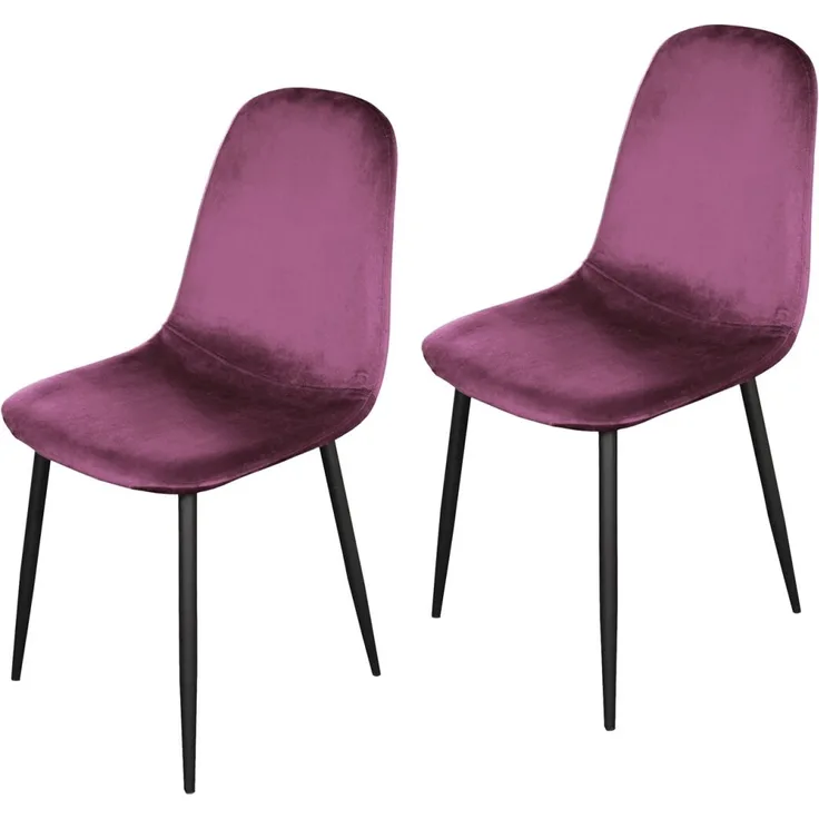 HTI-Living Savannah Velvet Pink Stuhl