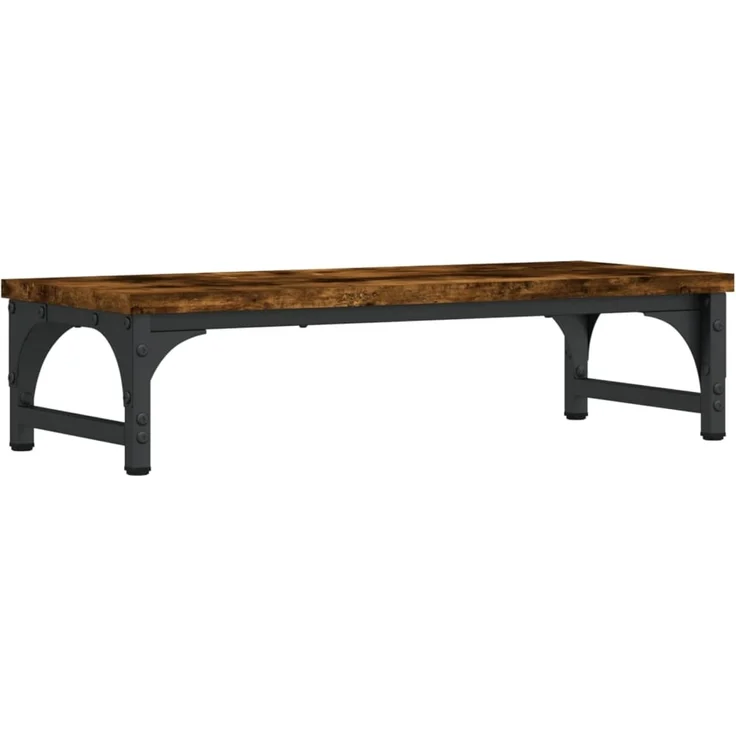 vidaXL Monitorständer Räuchereiche 55x23x14 cm Holzwerkstoff 834002 – Bild 6