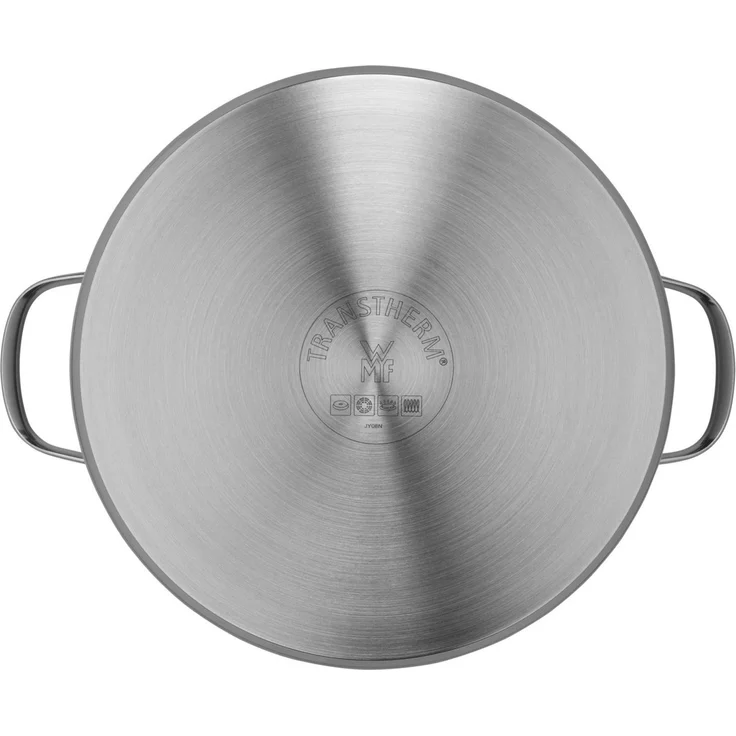 WMF 'Provence Plus' Suppentopf mit Glasdeckel, Ø 24 cm, 8,8 Liter, Cromargan Edelstahl poliert, unbeschichtet, backofengeeignet – Bild 3