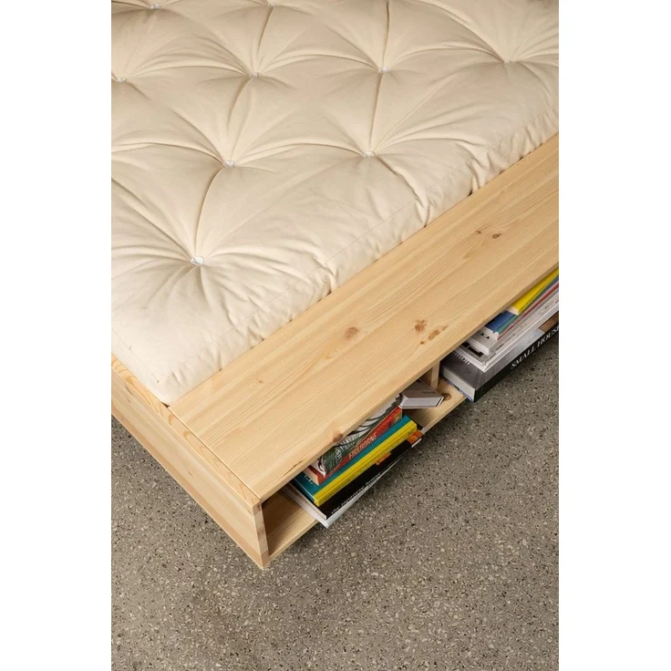 Karup Design Stauraumbett Merge Bed Bettgestell m. integrierter Bank m. Stauraum, mehrere Größen, inkl. Lattenrost, excl. Matratze, FSC®-zertifiziertes Massivholz – Bild 3