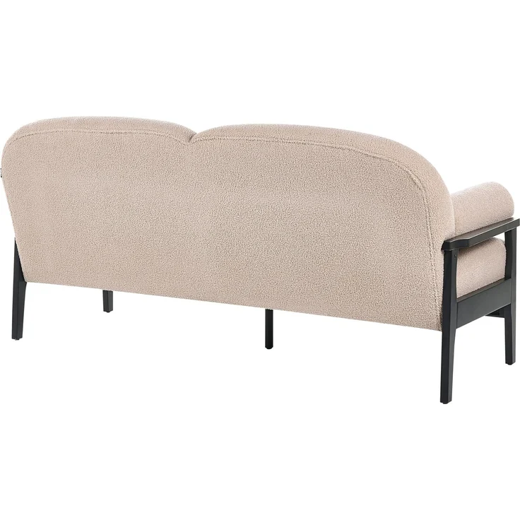 Sofa 3-Sitzer PILARNE Bouclé Beige – Bild 6