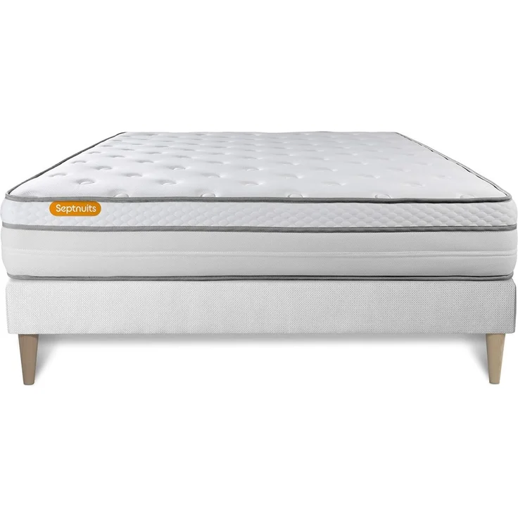 Matratzen- und Lattenrost-Set 200x200 cm - Memo Luxe – Bild 2