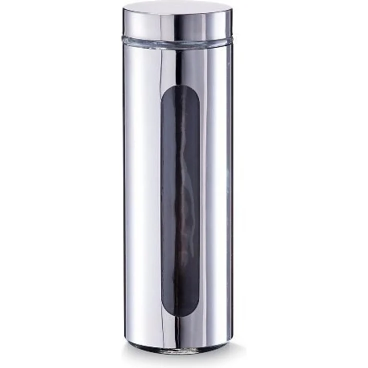 Zeller Present Vorratsdose, Chrom, (Set, 4-tlg), Modernes Design hebt jedes Zuhause hervor – Bild 3