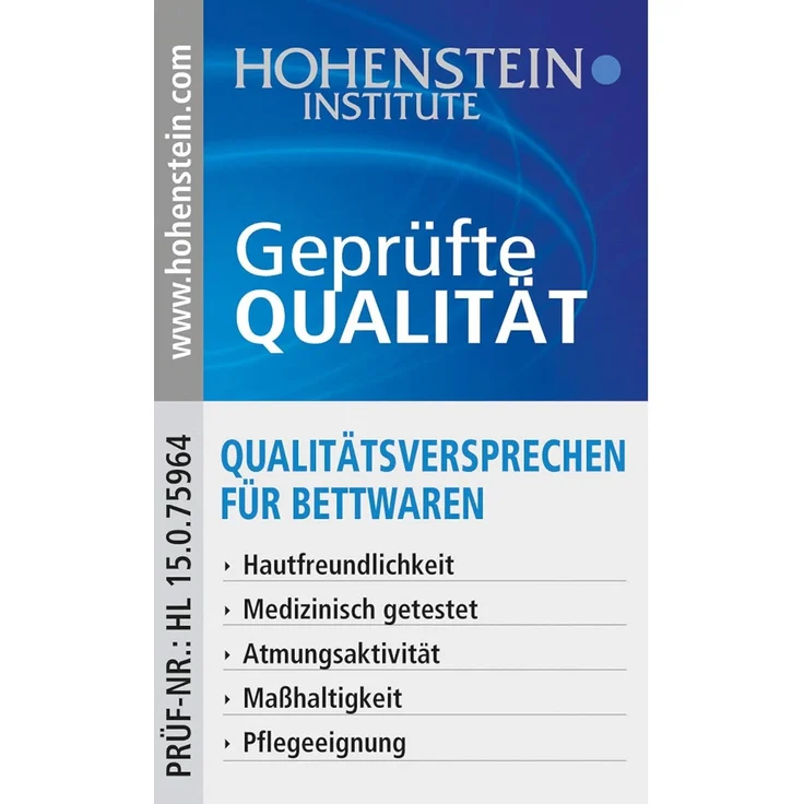 Centa Star Faserdecke Allergo Protect medium, Füllung: 100% Faser|155x220 cm – Bild 7