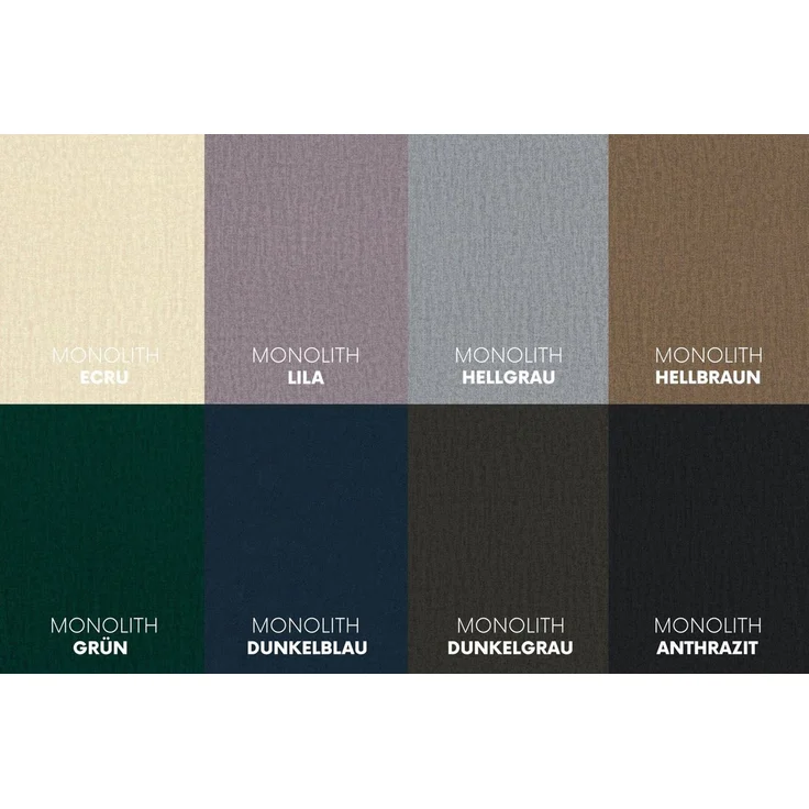 Kaiser Möbel Ecksofa Sofa L-form mit Schlaffunktion im Veloursstoff Monolith MILO PREMIUM, Ecksofa, Hydrophobe Beschichtung,Pflegeleicht,Abriebfest,Modernes Design – Bild 4