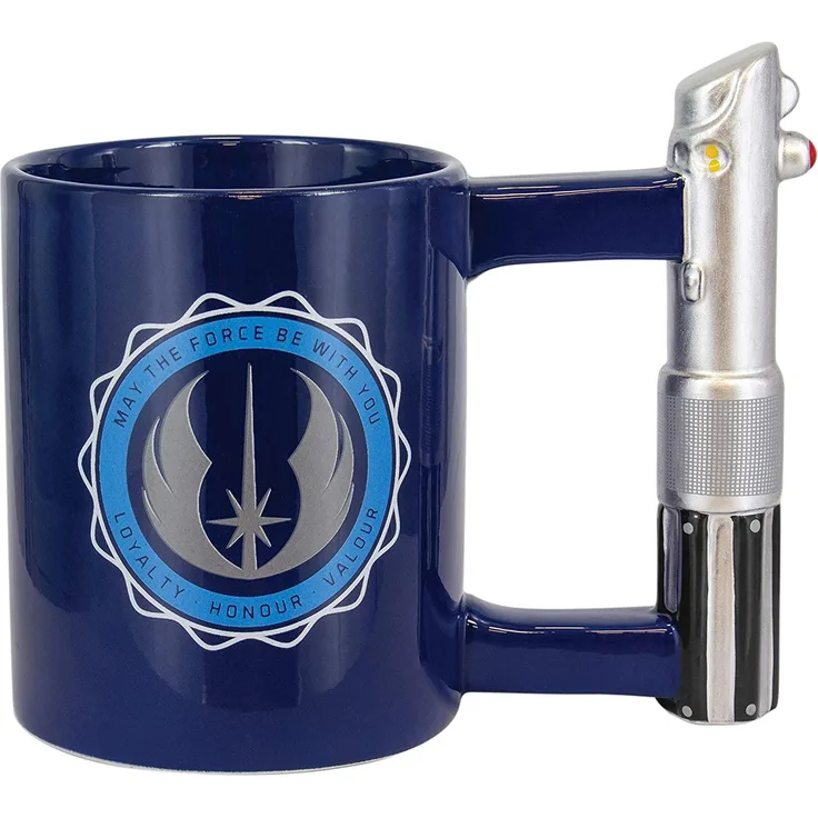 Paladone PP5057SW Jedi Academy geformte Tasse, Star Wars, Tee und Kaffeetasse, Geschenk für alle Altersgruppen, Keramik
