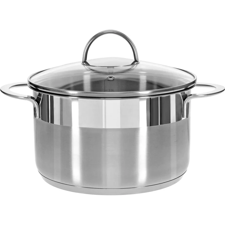 Kochtopf 20 cm, mit 3 Liter-Skala, Serie PRO-LINE – Bild 1