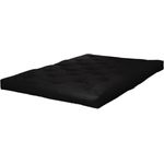 Karup Design Futon Matratze Sandwich mit Knopfsteppung Schwarz 90x200 cm