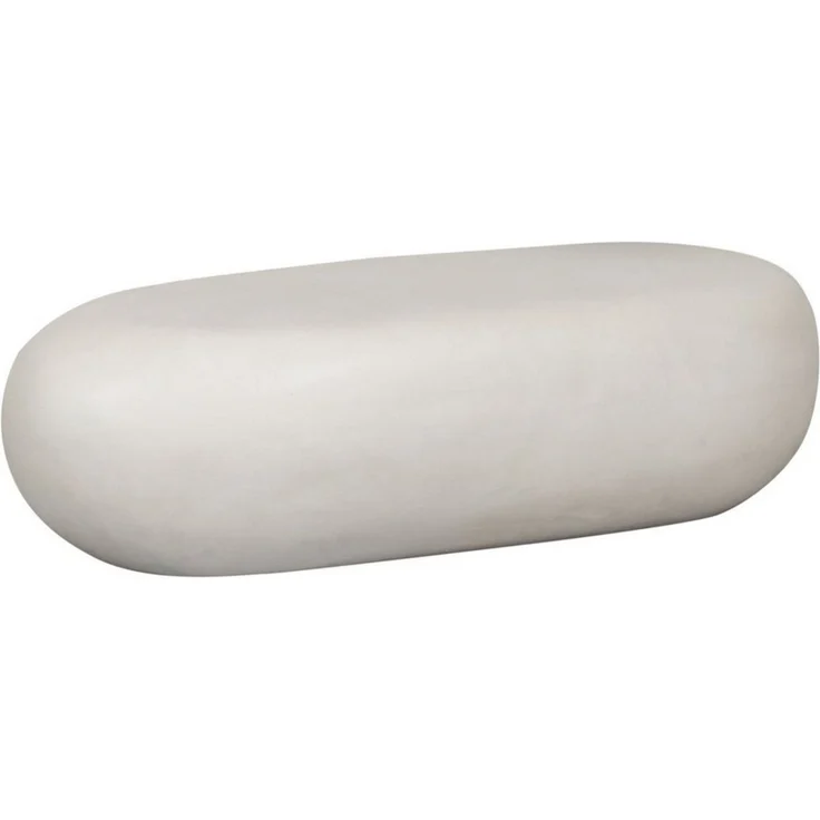 WOOOD Couchtisch Pebble in Betonoptik, 100x43 cm, Geeignet für den Innen- und Außeneinsatz – Bild 1
