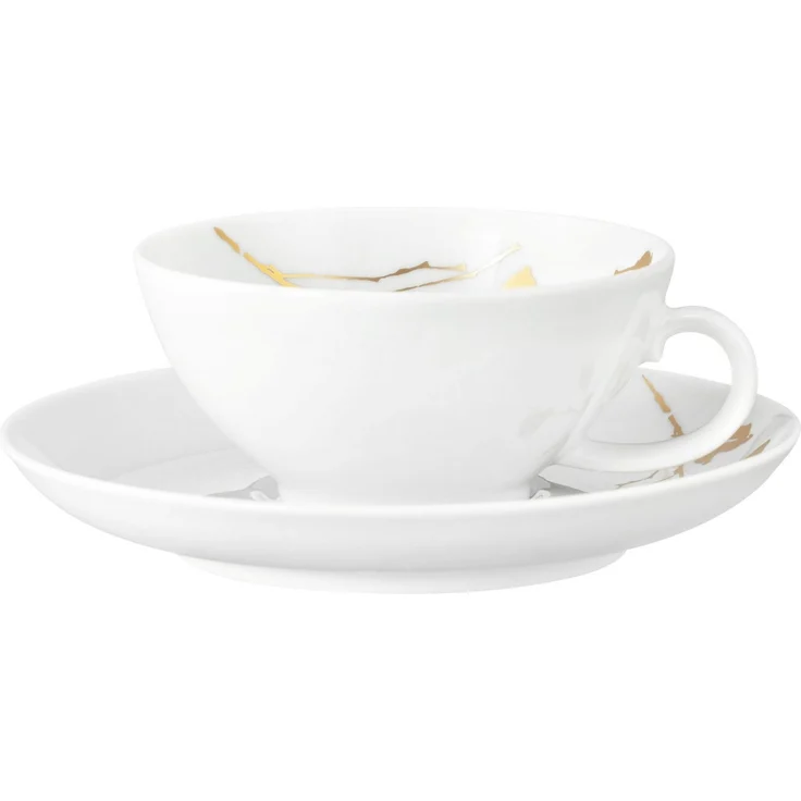 Seltmann Weiden Tasse Liberty - Golden Rose Hip, 1-tlg, Porzellan, Teeobertasse klein 0,14 l – Bild 1