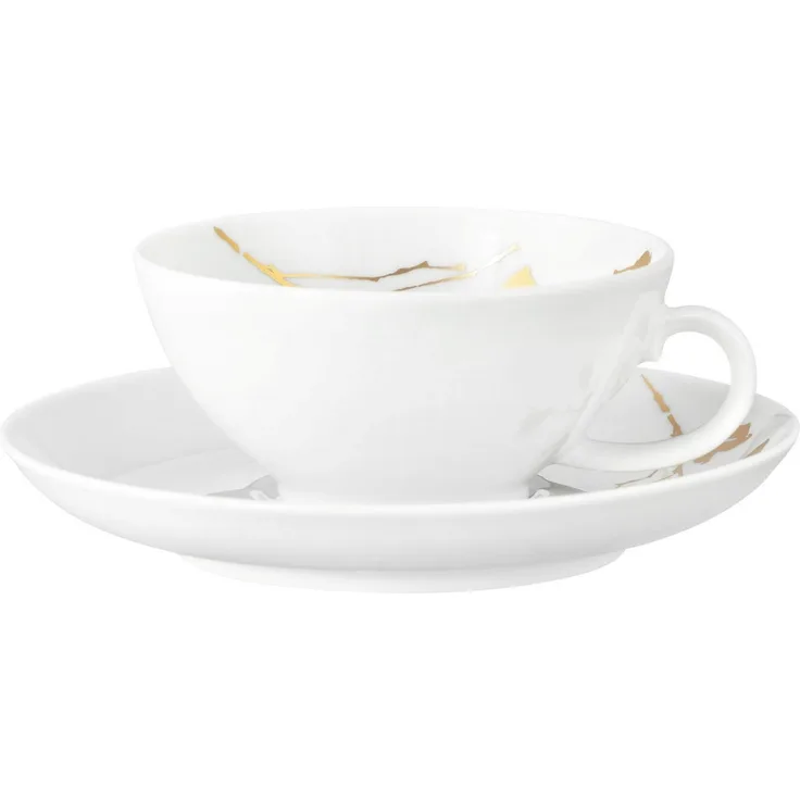 Seltmann Weiden Tasse Liberty - Golden Rose Hip, 1-tlg, Porzellan, Teeobertasse klein 0,14 l