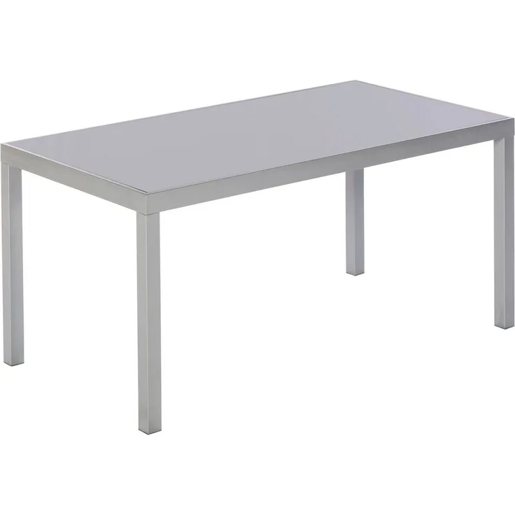 MERXX Gartentisch Taviano (Tisch 90x150 cm), Aluminium, Sicherheitsglas
