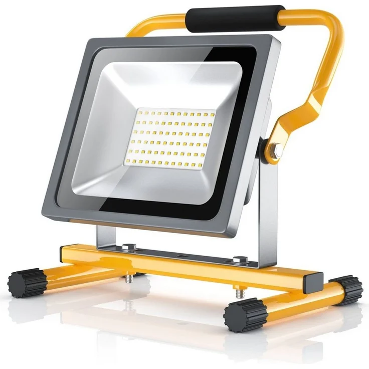 Brandson Baustrahler, LED, für Innen- & Außenbereich, 30W, 2500 Lumen, IP65 (wasserfest) – Bild 1