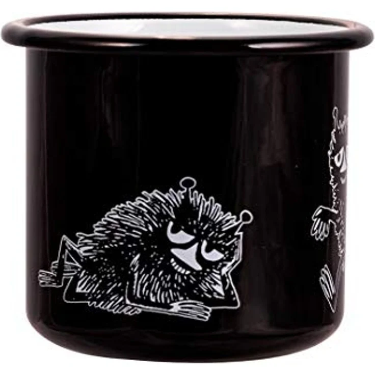 Muurla Kinderbecher Tasse Mumins Stinky Schwarz (370 ml) – Bild 2