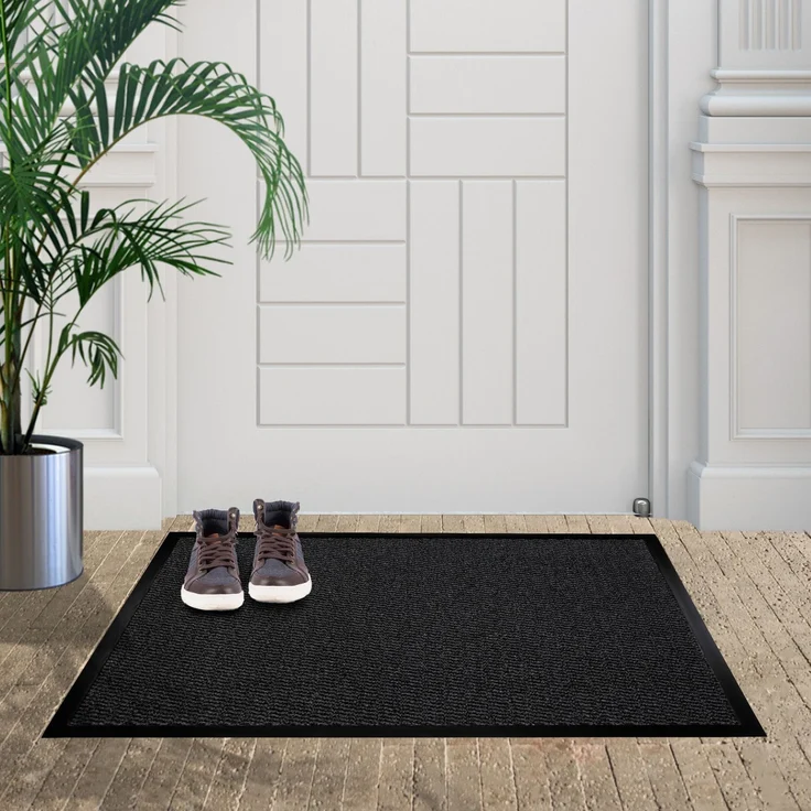 Furni24 Fußmatte - Anthrazit-Schwarz, 60 x 90 cm – Bild 5