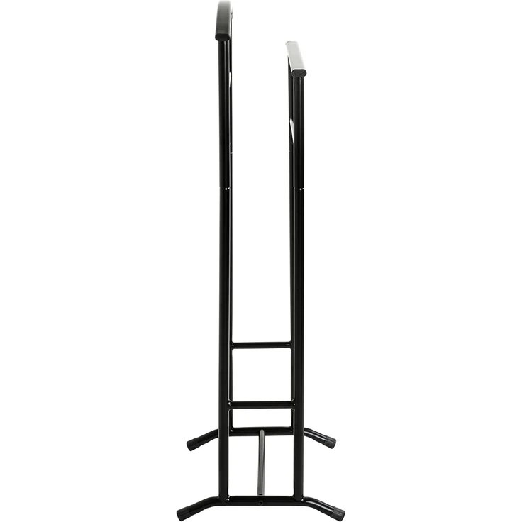 Herrendiener >55503< in schwarz, Stahlrohr - 48x107x36cm (BxHxT) – Bild 4