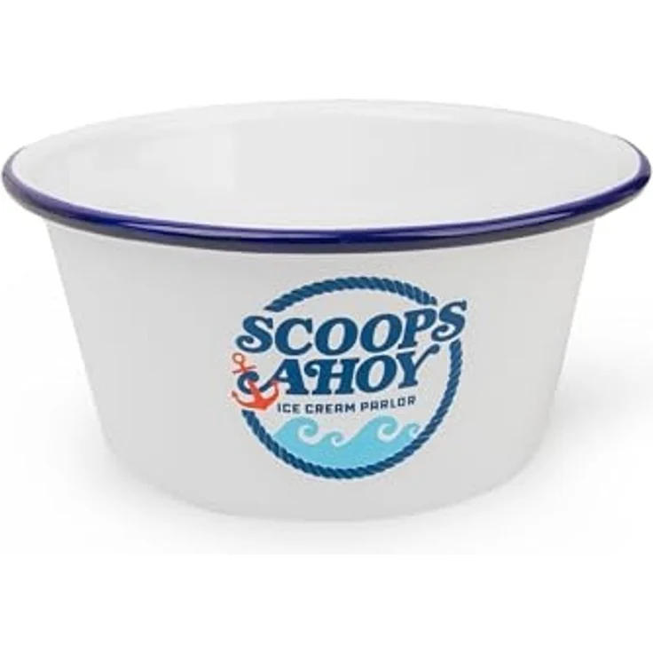 Cinereplicas Suppenschüssel Stranger Things Eiscreme-Schüssel mit Matrosenmütze Scoops Ahoy – Bild 6