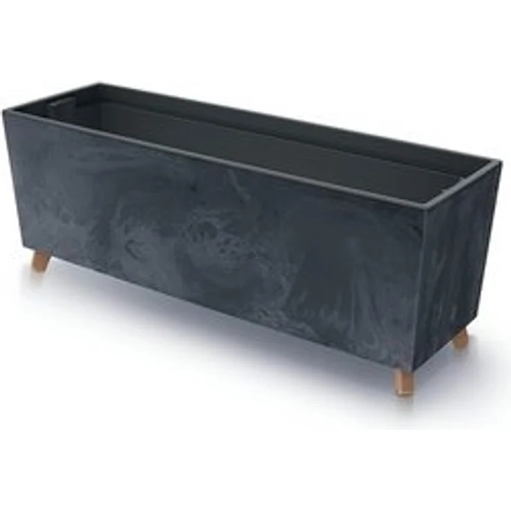 Prosperplast Blumentopf, Urbi Case Beton Effect N Anthrazit – Bild 5