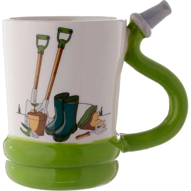 Puckator Tasse Garten Werkzeug Tasse, 100% Keramik