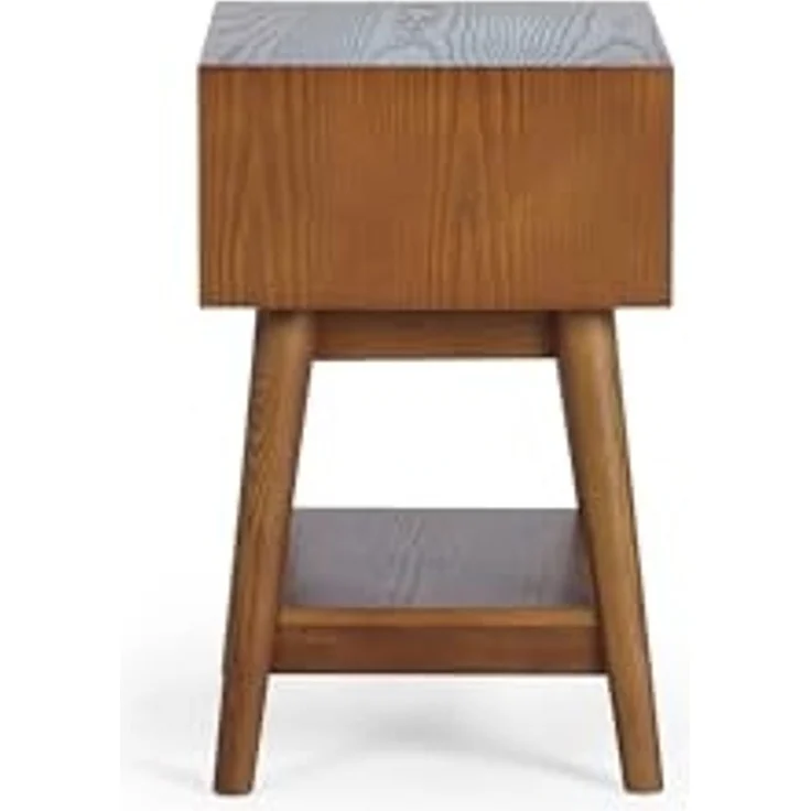 Julian Bowen Lowry Beistelltisch mit 1 Schublade, Holz, Kirschesche, H 55 x B 45 x T 35 cm – Bild 6