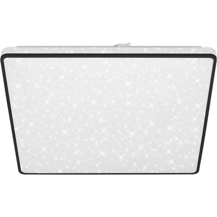 Briloner Leuchten LED Deckenleuchte 3749-415, LED fest integriert, 2700K - Extra-Warmweiß, mit Backlighteffekt, Sternenhimmel, schwarz, 37 cm – Bild 4