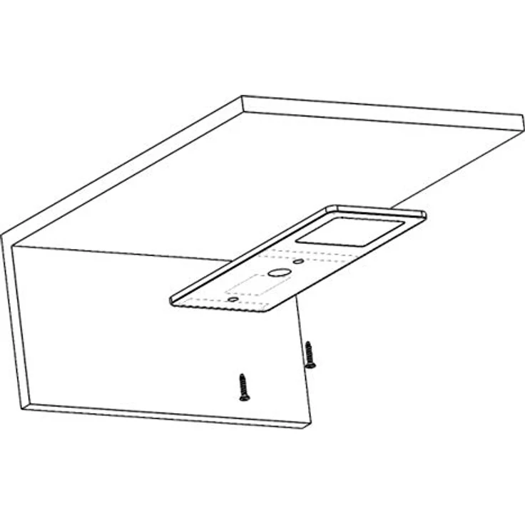 kalb LED Unterbauleuchte schwarz 5W- sehr flache Küchenleuchte mit Touch-Dimmfunktion, 3er Set neutralweiß, neutralweiss – Bild 6