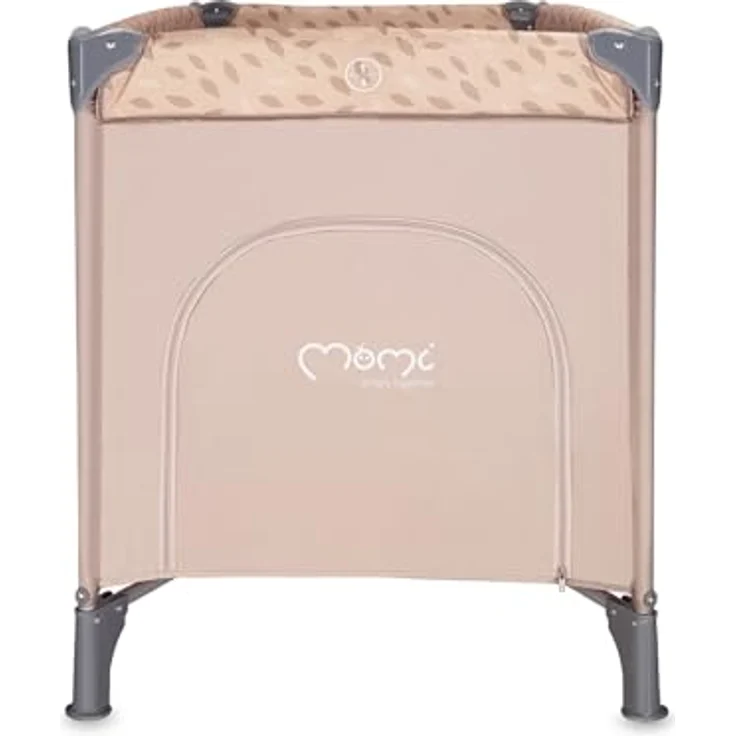 Momi BELOVE Reisebett für Kinder bis 15 kg Körpergewicht, B65 x L125 x H78 cm (faltbar 21 x 23 x 80 cm), Kinderreisebett mit Matratze, 2 Rädern, Transporttasche – Bild 20