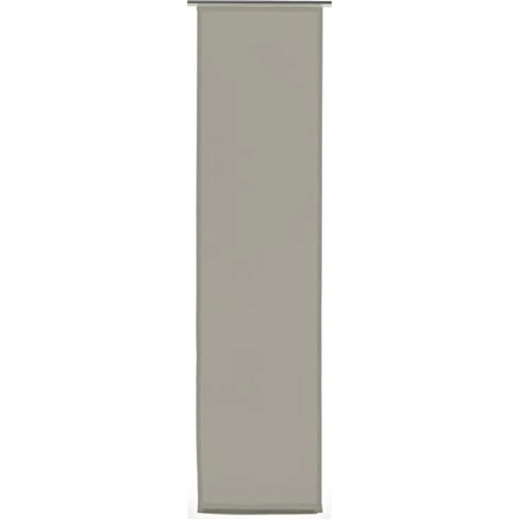 Flächenvorhang Basic Anthrazit