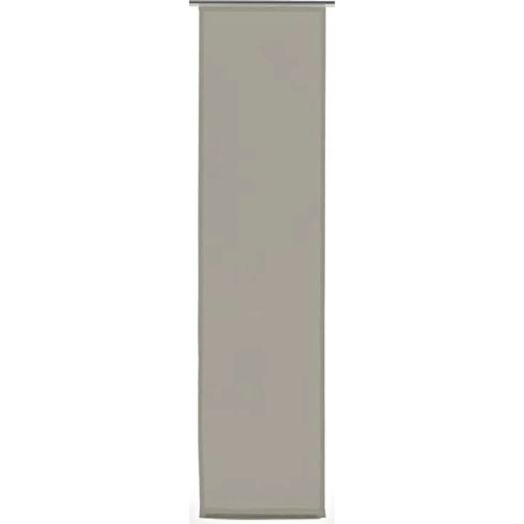 Flächenvorhang Basic Anthrazit – Bild 1