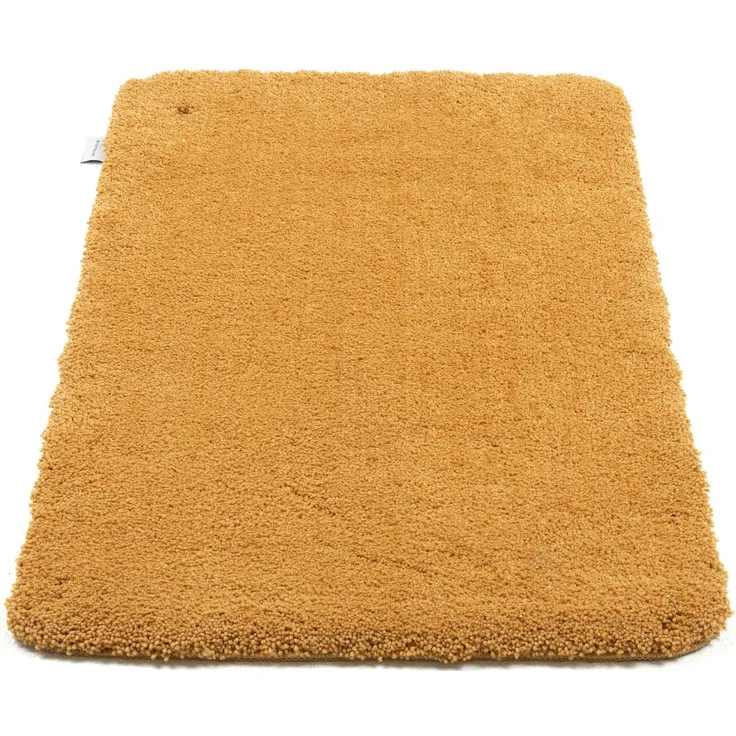 TOM TAILOR HOME Badematte Cozy Bath UNI, Höhe 27 mm, rutschhemmend beschichtet, fußbodenheizungsgeeignet, Polyester, rechteckig, Badteppich, Uni Farben, rechteckig, rund und oval erhältlich