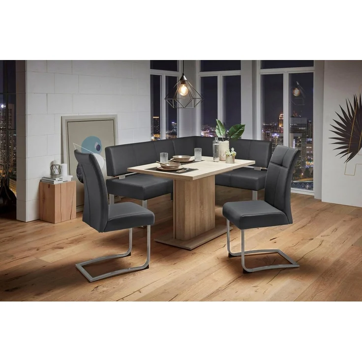 Home affaire Eckbank Rab, in 2 Breiten (180 oder 200 cm), Bezug in verschiedenen Qualitäten – Bild 2