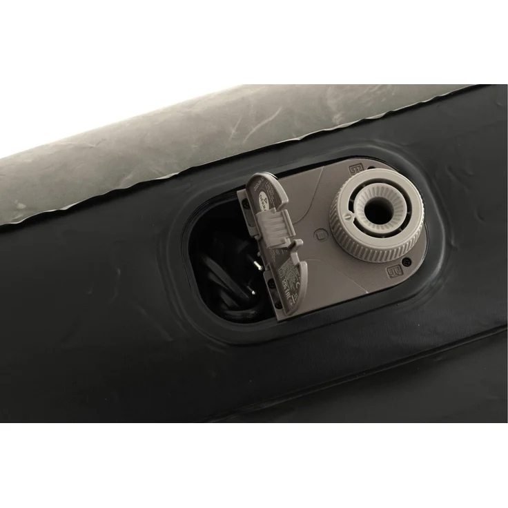 Bestway 'TriTech™' Doppelluftbett mit antimikrobieller Oberfläche & integrierter Elektropumpe, Grau/Schwarz, 203 x 152 x 46 cm – Bild 6