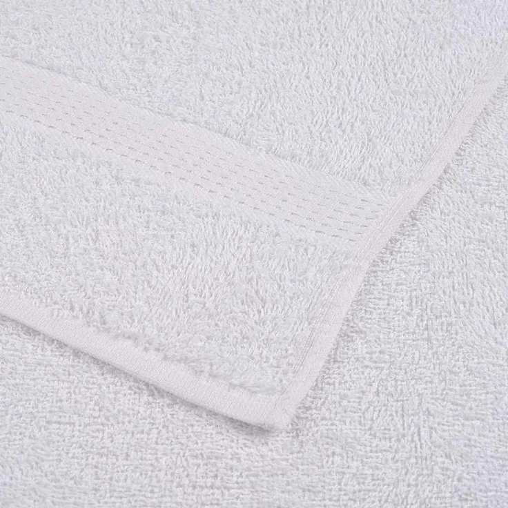 vidaXL Waschtücher FROGN 4 Stk. Weiß 30x30 cm 360 g/m² 136642 – Bild 6