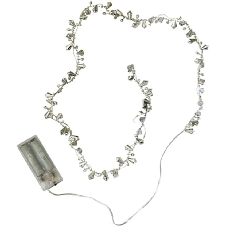Mirabeau LED-Lichterkette Lichterkette Bryesa silber – Bild 1