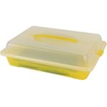 Rotho Partybutler mit Kühlakkus Kuchenbehälter Lunchbox Transportbox Picknick