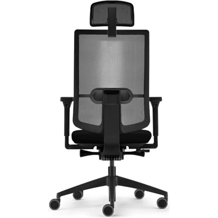 Sedus, se:do PRO Light 2, ergonomischer Bürostuhl, Netzmembran, schwarz, Lordosenstütze, Nackenstütze, höhenverstellbar – Bild 7