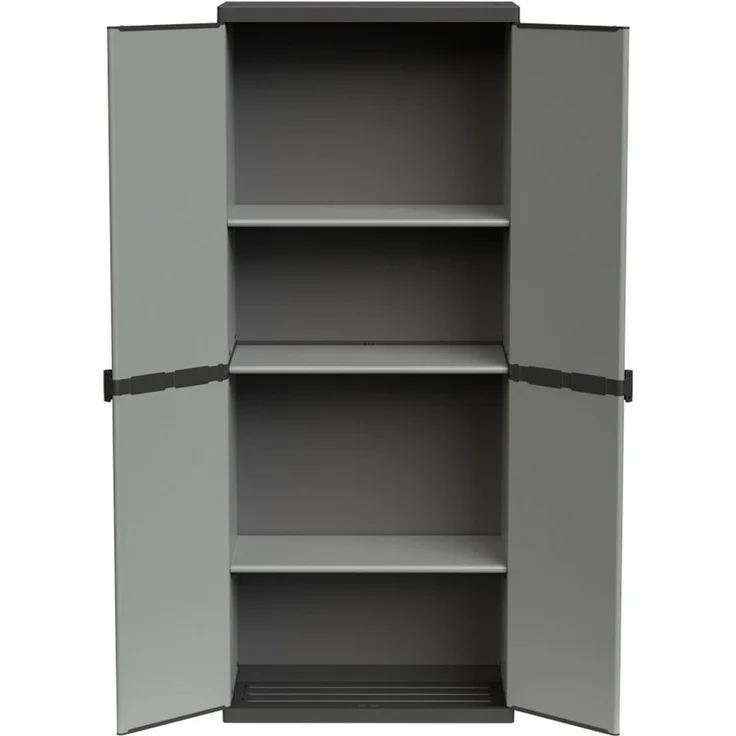 Kreher Mehrzweckschrank 'Armadio', modulares System aus Kunststoff für Keller, Garten, Garage – Bild 5