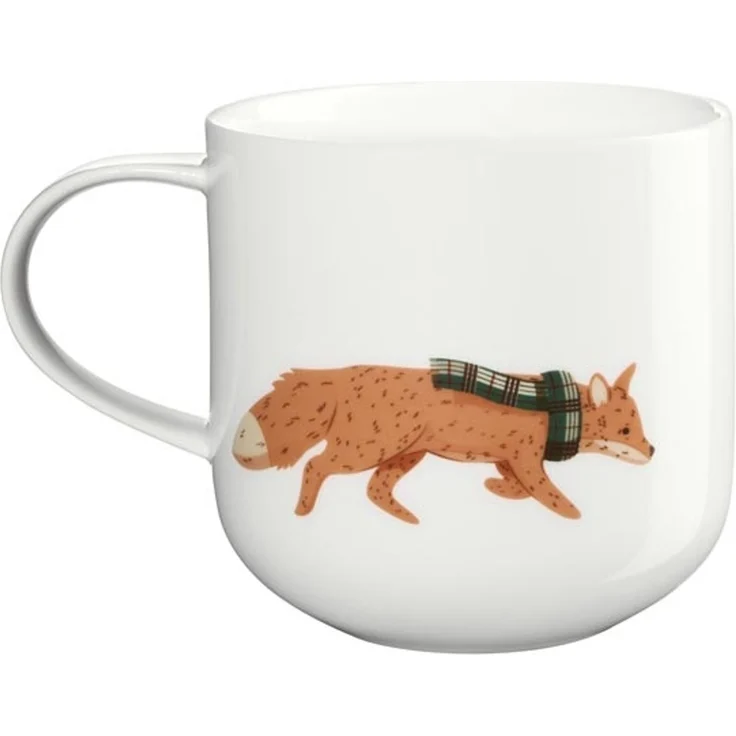 ASA Selection Henkelbecher, Red Fox Xmas, L. 92mm, B. 92mm, H. 95mm