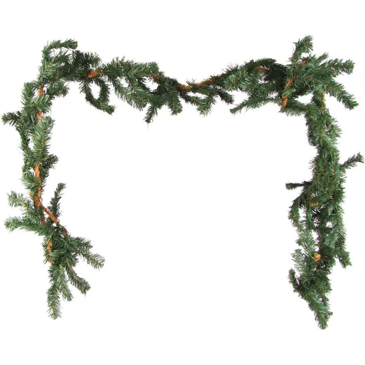 Tannengirlande Weihnachtsgirlande 2x 2,7m Maibaum Weihnachtsdeko Türdekoration
