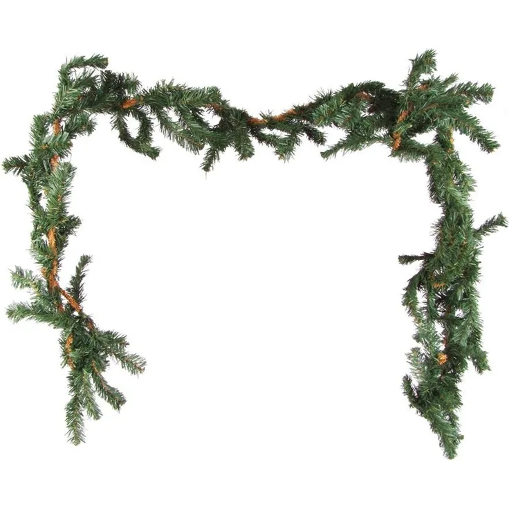 Tannengirlande Weihnachtsgirlande 2x 2,7m Maibaum Weihnachtsdeko Türdekoration