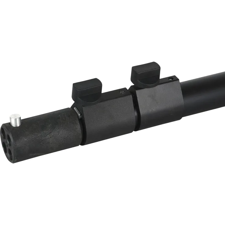 WENTEX Teleskop-Kleiderständer - 3-fach 180 - 420 cm (H) - schwarz